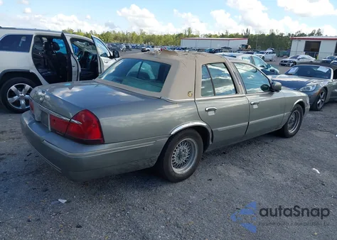 2001 Mercury Grand Marquis Ls z USA, uszkodzony, nr VIN 2MEFM75W41X664209